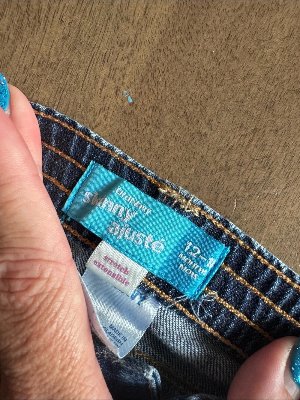 Old Navy Skinny Jeans Baby Girl 12-18m -